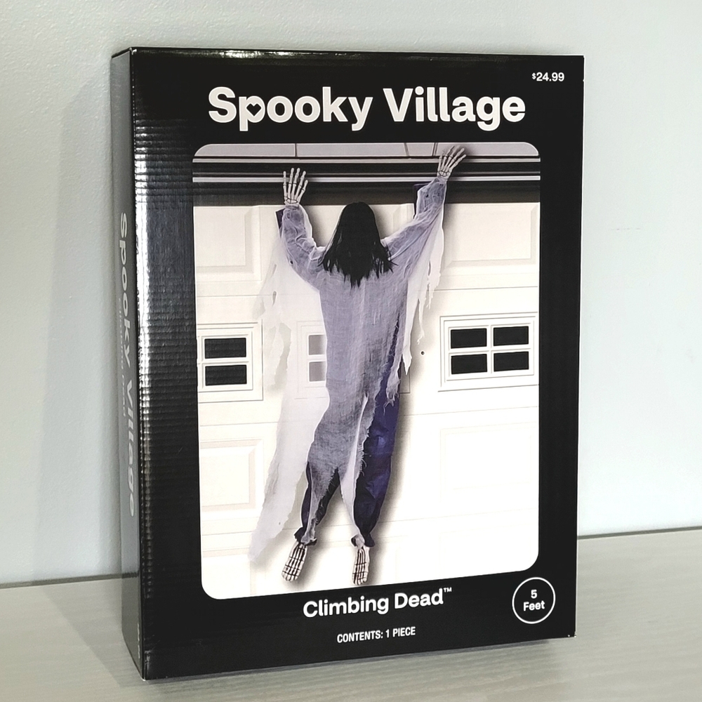 Spooky Village Climbing Dead Halloween 5 ft Hanging Creepy Monster Decoration